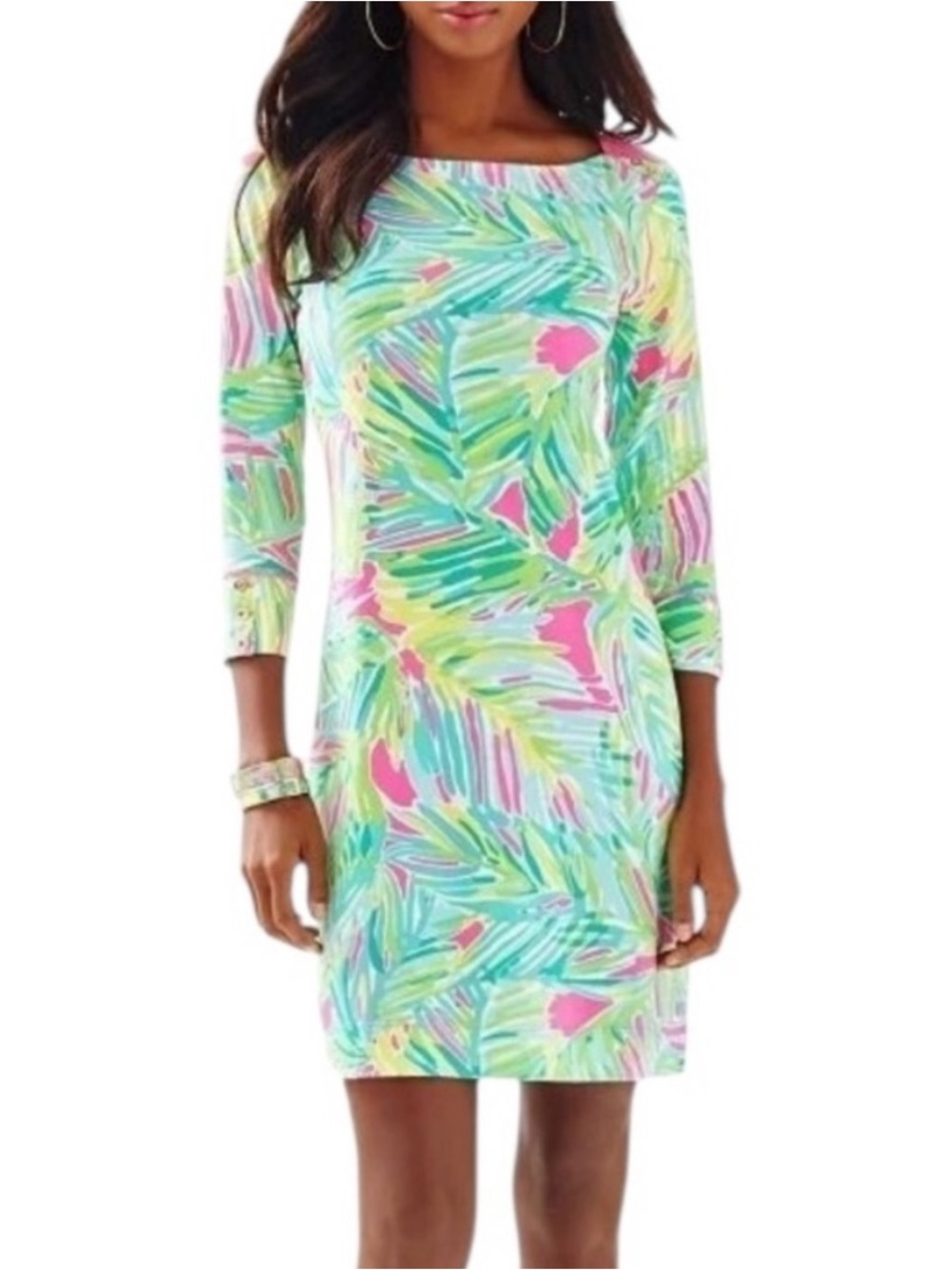 Lilly Pulitzer Sophie Jersey Dress in Tropical Storm Sz XS
